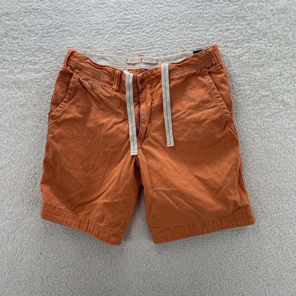 Polo Ralph Lauren Shorts Mens 32 Orange Relaxed Fit Chino 9